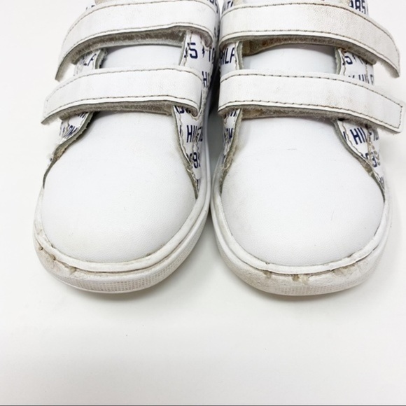 Tommy Hilfiger Logo Sneakers 8 Toddler - Picture 2 of 8